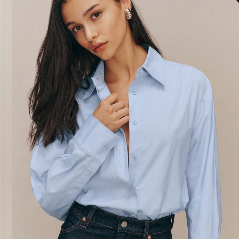 COPY - Reformation Oversized Andy Shirt Small